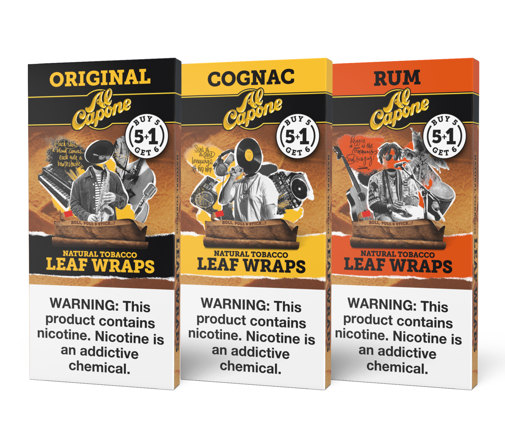 Natural Leaf Wraps limited edition promotion al capone near me tobacco wraps